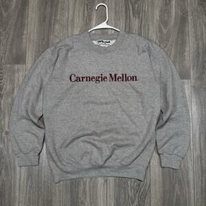 Vintage Turtle Creek Sportswear Carnegie Mellon University Crewneck Sweatshirt M